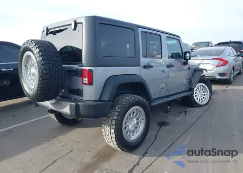 2016 Jeep Wrangler Unlimited Sport from USA, damaged, VIN 1C4BJWDGXGL326428